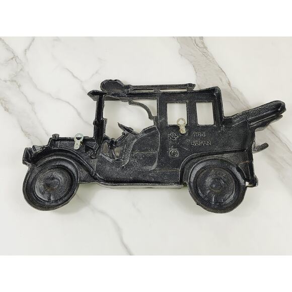 Car Design Wall Decor Plaque Cast Aluminum 14" Made in Japan x2 Vintage - Picture 13 of 16